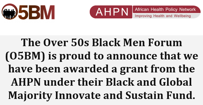 O5BM Awarded AHPN Grant to Support Mental Health in Older Black Men