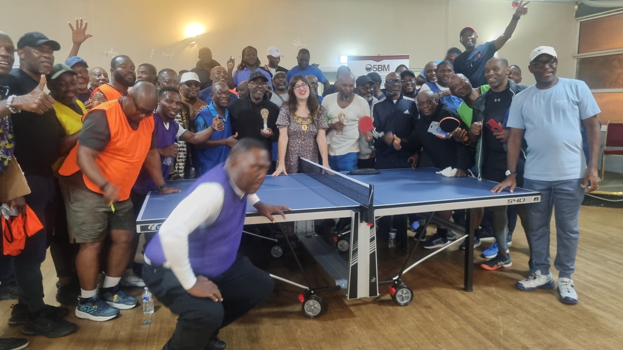 1st O5BM Annual Community Table Tennis Tournament in Luton – Draft Gallery
