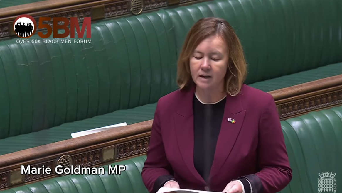 Empowering Voices: O5BM Recognised again in Parliament for supporting Older Black Men!