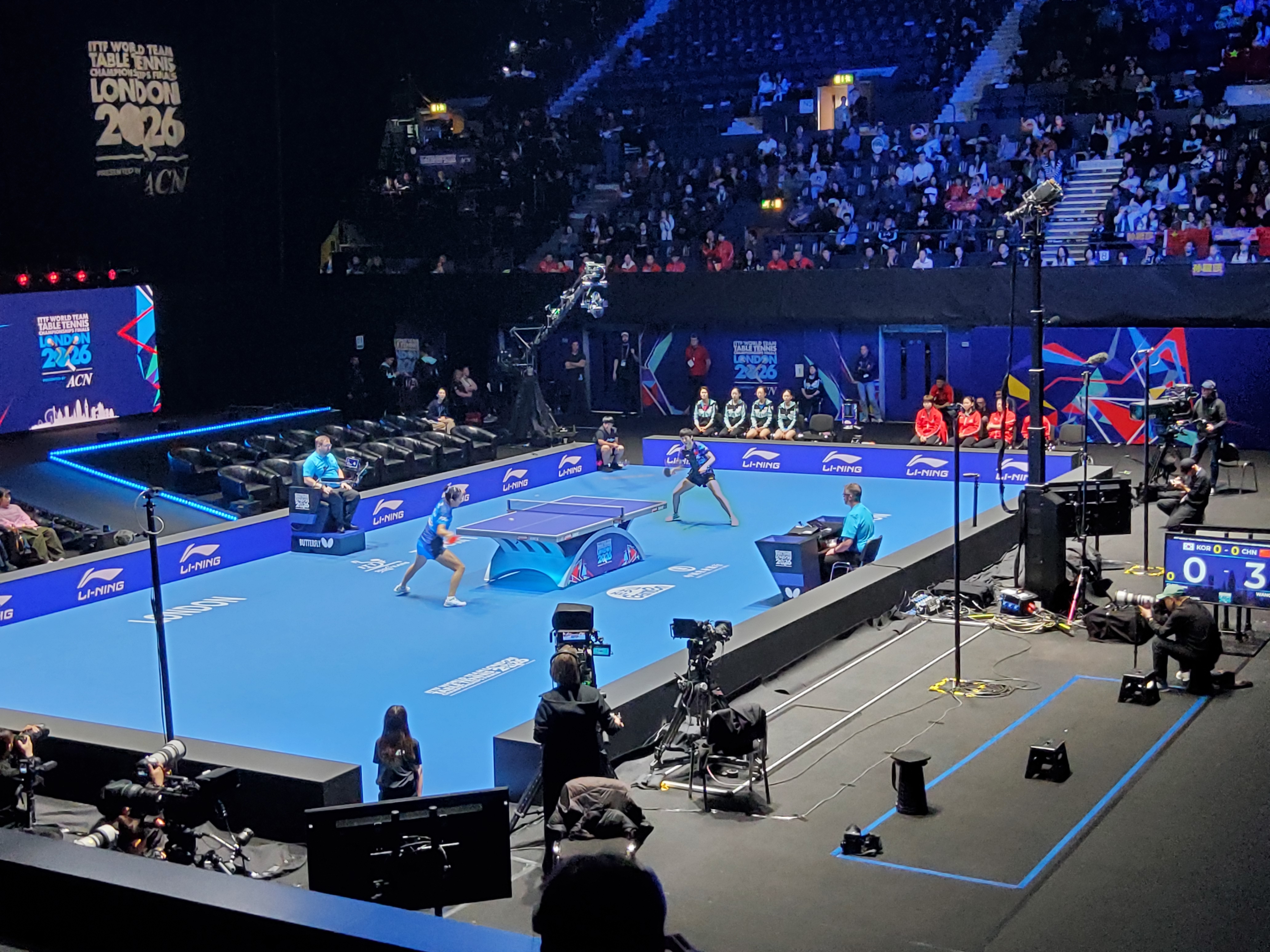 O5BM invited to the World Team Table Tennis Championships as part of ‘Ping for Health’ programme